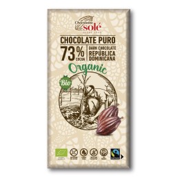 Xocolata negra 73% cacao  100g eco