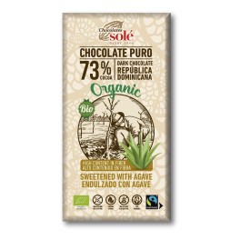 Xocolata negra 73% agave (sense sucre) 100g
